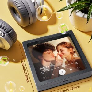 Customizable Photo Music Fridge Magnet for Personalized Gifts