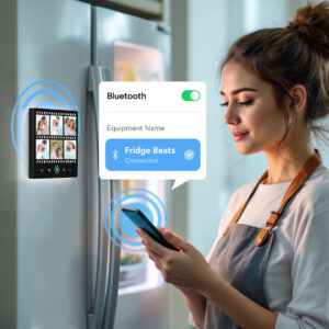 FridgeBeats Framed New 4.0 Upgrade Custom Music Fridge Magnet Film Style Fridge Magnet Gift for Lover