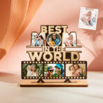 Meaningful Photo Frame Best Mom In The World – Custom Wooden Plaque Gift 4 Meaningful Photo Frame Best Mom in the World – Custom Wooden Plaque Gift