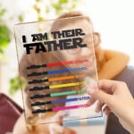 Personalized I Am Their Father Acrylic Plaque Light Saber Plaque Father'S Day Gifts 3 500964594425004038