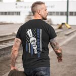 Personalized Fist Bump T-Shirt Custom Engraved Back Printed T-Shirt Father'S Day Gift 36 500965935595651074