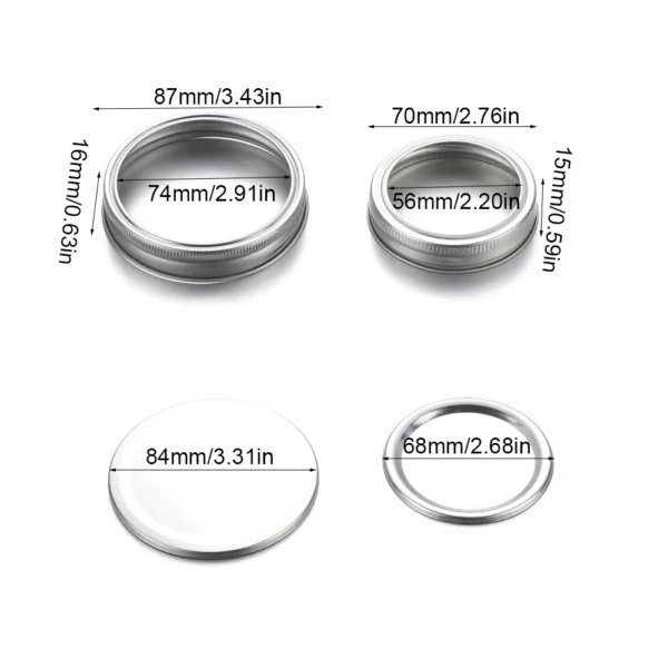 Mason Jar Lids - Image 3