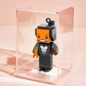 Mini Brick Figure with Dust Cover