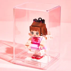 Mini Brick Figure with Dust Cover