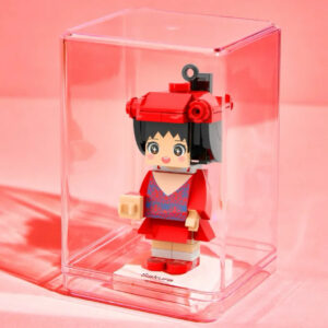 Mini Brick Figure with Dust Cover