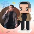 Boss’s Day Surprise Gift Full Body Customizable 1 Person Custom Brick Figures Small Particle Block Toy