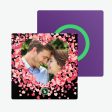 FridgeBeats Frameless Custom Heart-shaped Photo Music Fridge Magnet Special for Valentine’s Day New 4.0 Upgrade Album Fridge Magnet Sticker