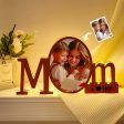 Custom Photo Ornaments Creative Night Light Commemorate Gifts for Mother’s Day
