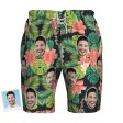 Custom Face Beach Shorts Hawaii Fashion Gifts