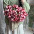 Crochet Flower Bouquet Blanket Elegant Mother’s Day Gift for Her